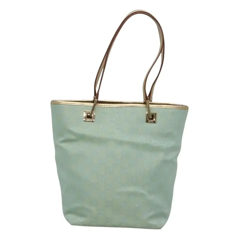 Gucci GG Canvas Tote Bag Light Blue